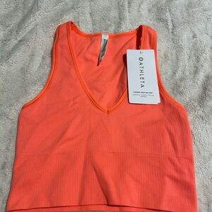 Athleta Aurora Crop Ribbed Tank NWT